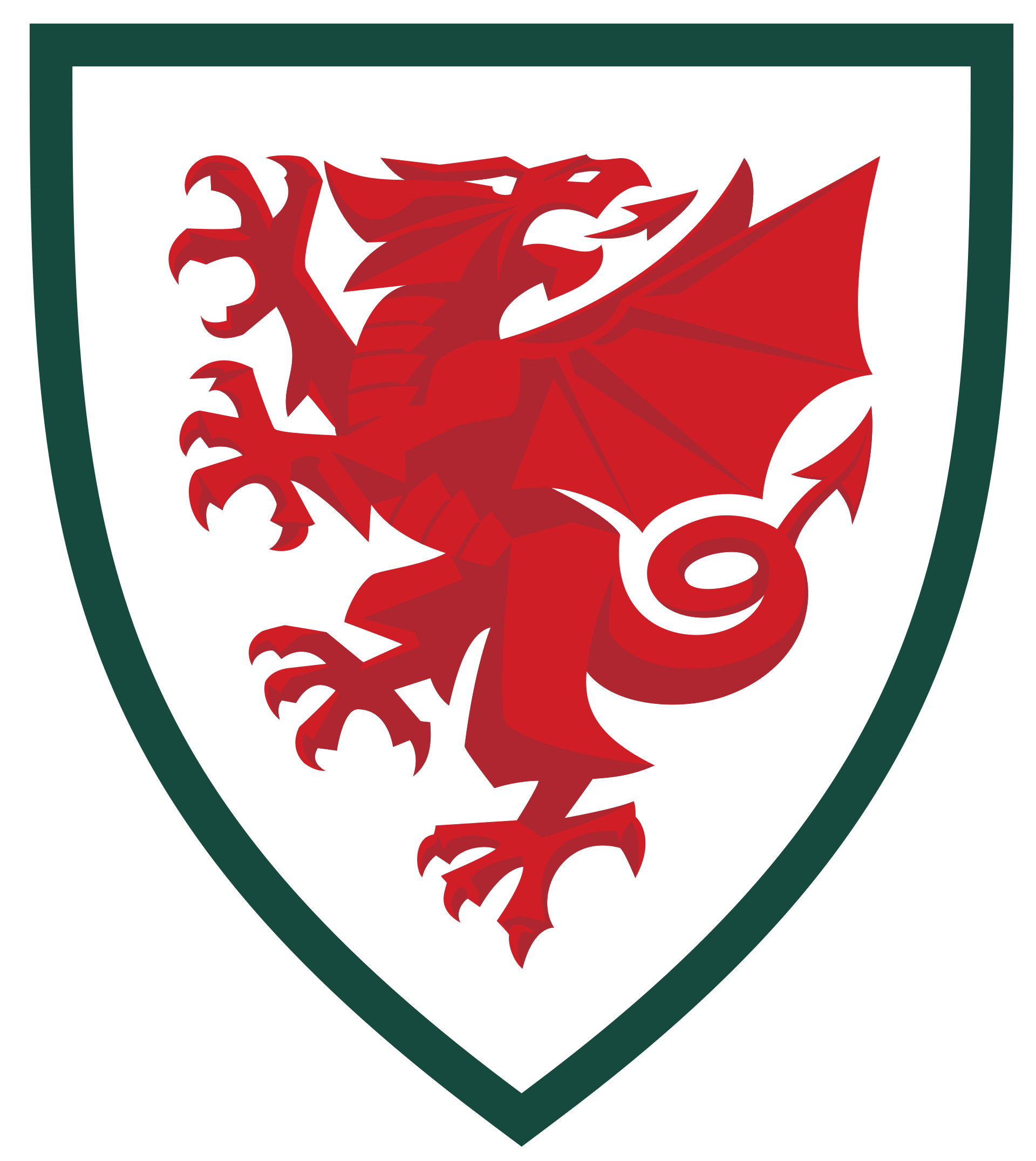 Flag of The Football Association of Wales